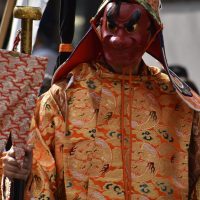 Costume of the Japanese god Sarutahiko
