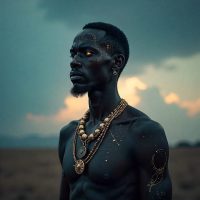 Unsondo, the Zulu spirit of the sky and cosmic order.