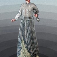 Modern representation of the Sakha creator god Urung Ai Toyon